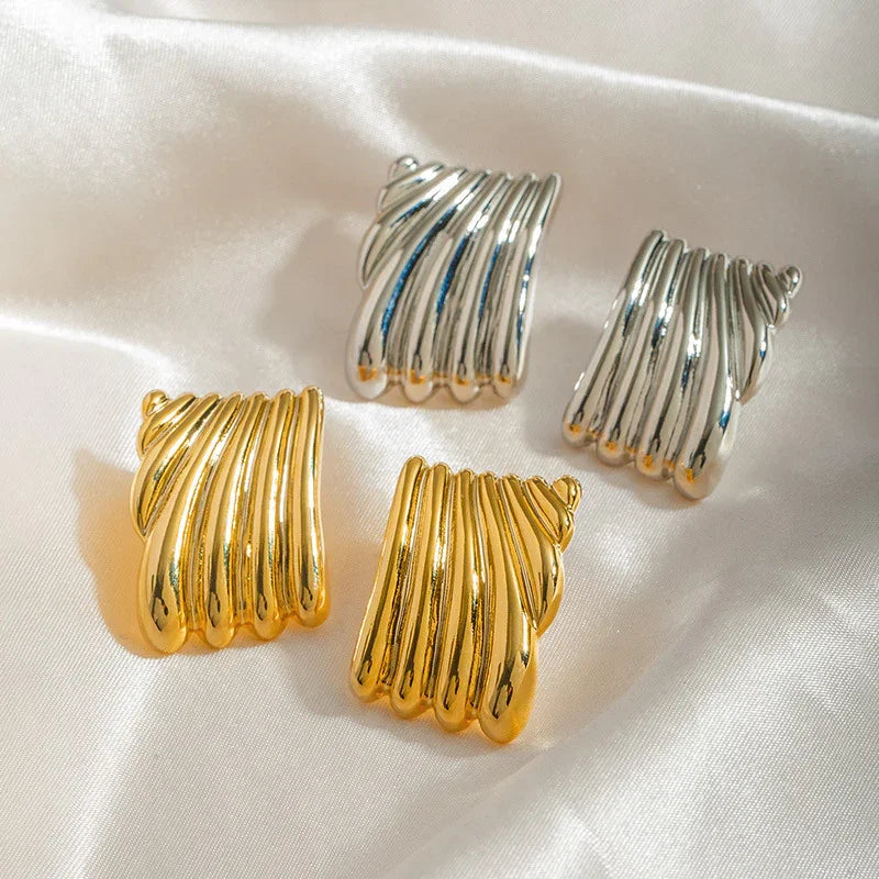 [ElanLuxe]Alisa Gold Earrings