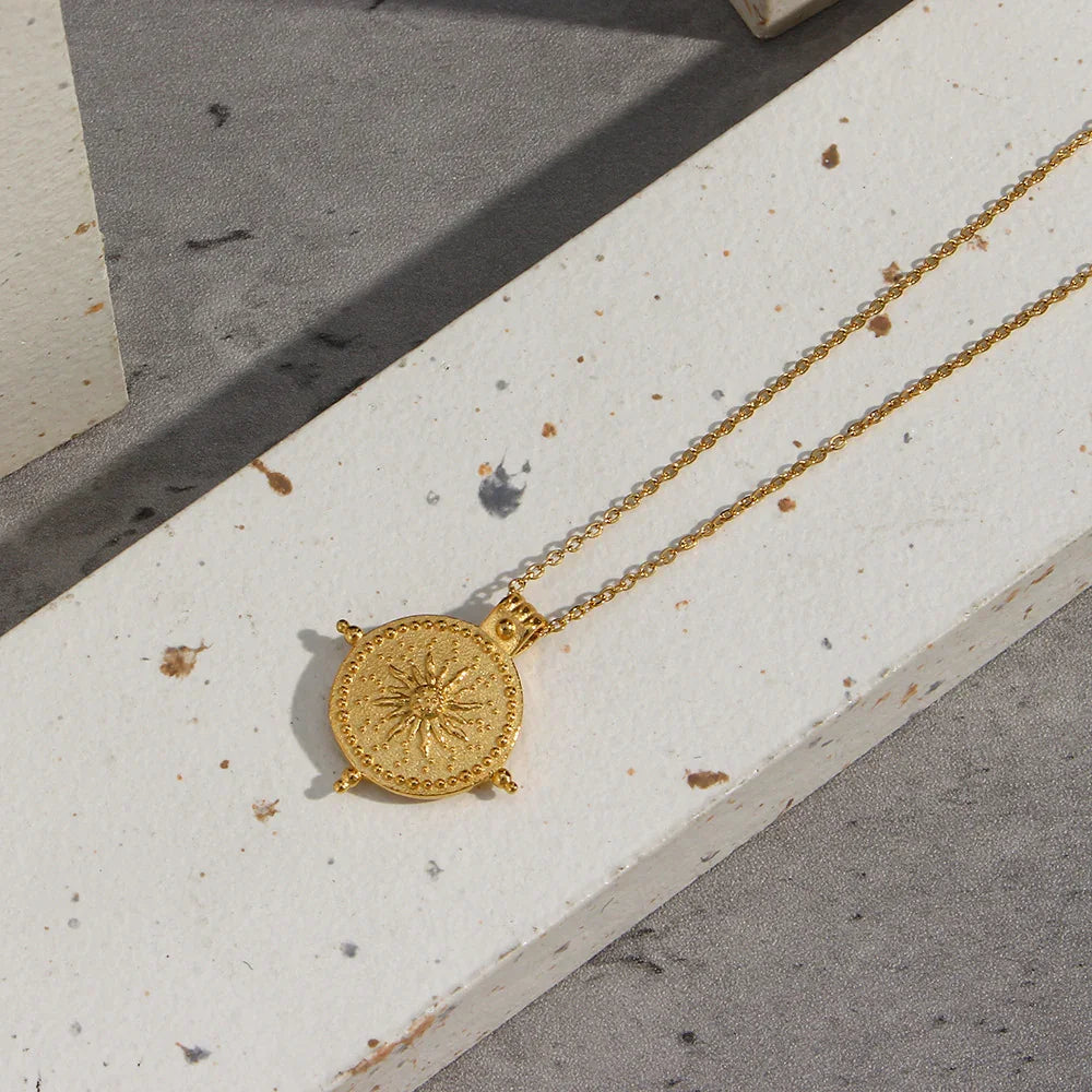 [ElanLuxe]Marie Gold Necklace