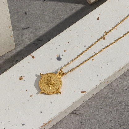 [ElanLuxe]Marie Gold Necklace