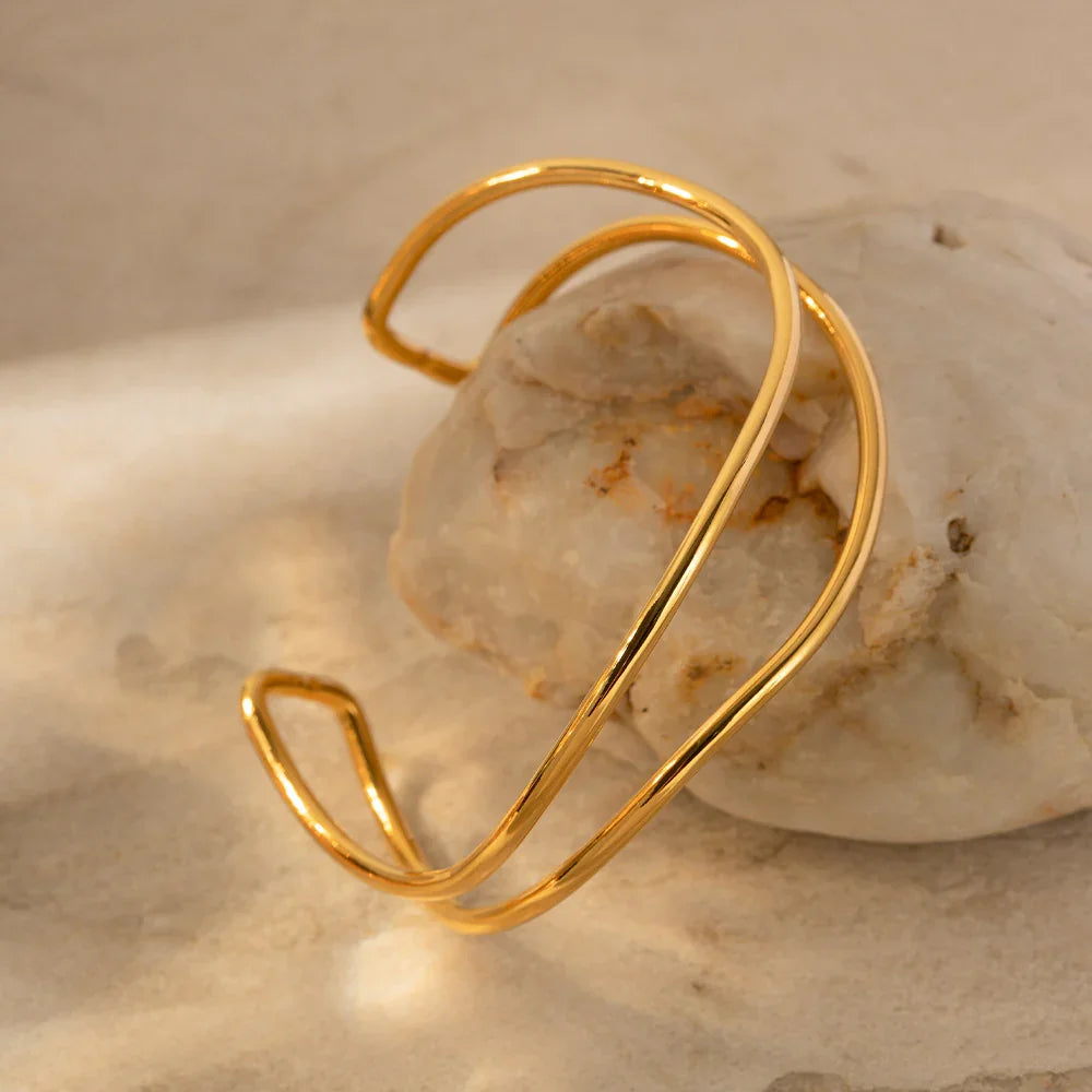 [ElanLuxe]Dakota Gold Bracelet