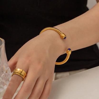 [ElanLuxe]Thea Gold Bracelet