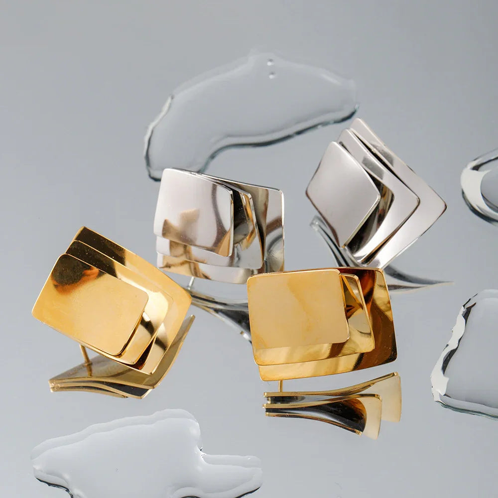 [ElanLuxe]Hettie Gold Earrings