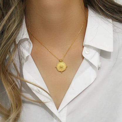 [ElanLuxe]Marie Gold Necklace