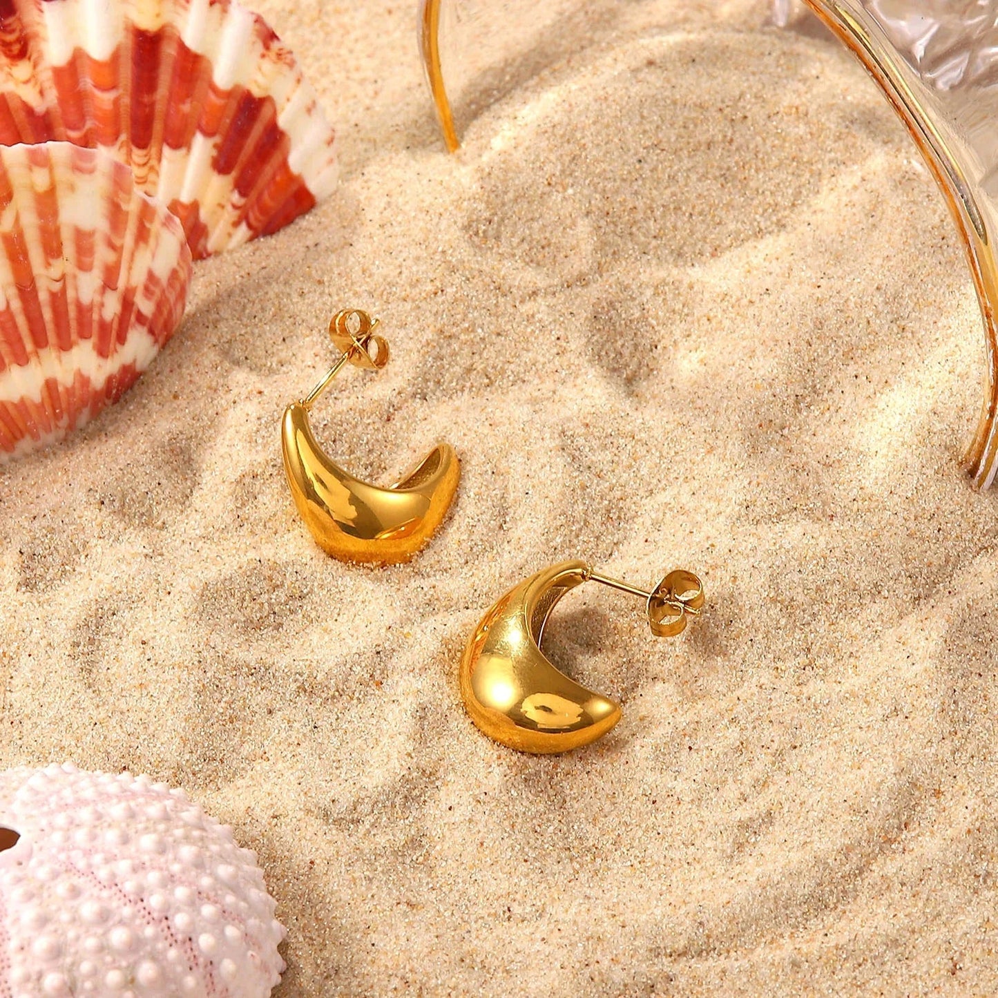 [ElanLuxe]Zola Gold Earrings
