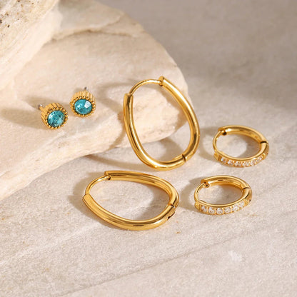 [ElanLuxe]Kylie Diamond Earring Bundle