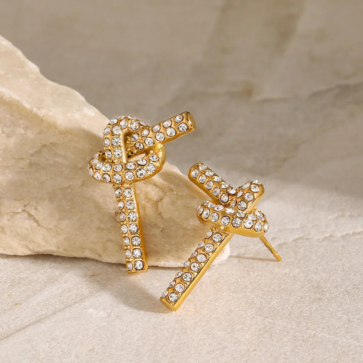 [ElanLuxe]Francesca Diamond Earrings