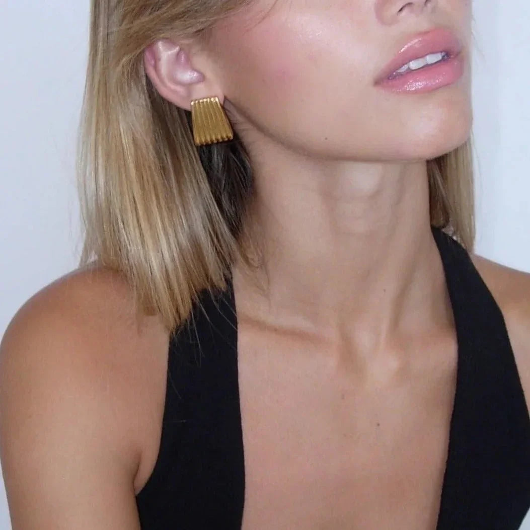 [ElanLuxe]Antonia Gold Earrings
