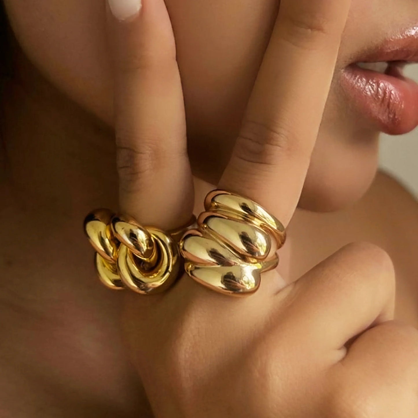 [ElanLuxe]Sona Gold Ring