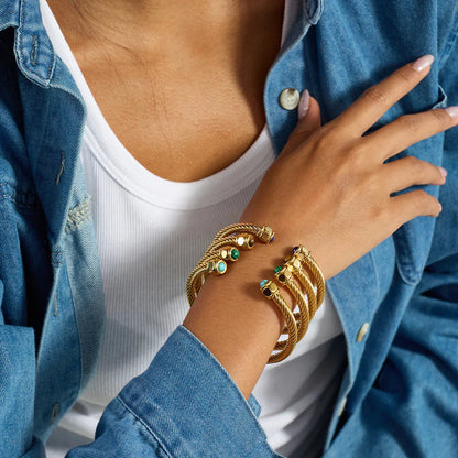 [ElanLuxe]Thea Gold Bracelet