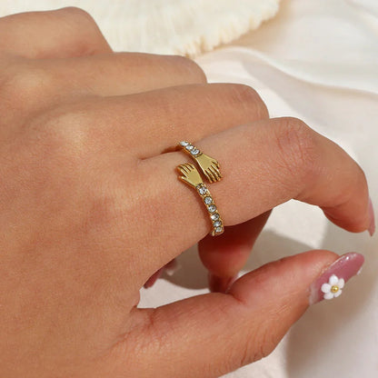 [ElanLuxe]Amaryllis Gold Ring