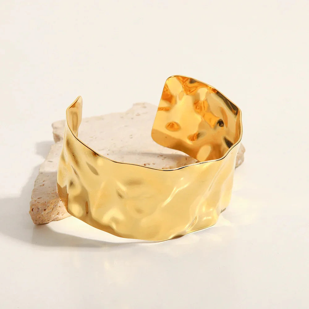 [ElanLuxe]Hope Gold Bangle