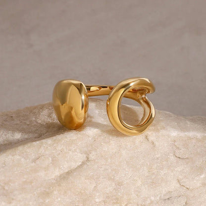 [ElanLuxe]Sirena Gold Ring