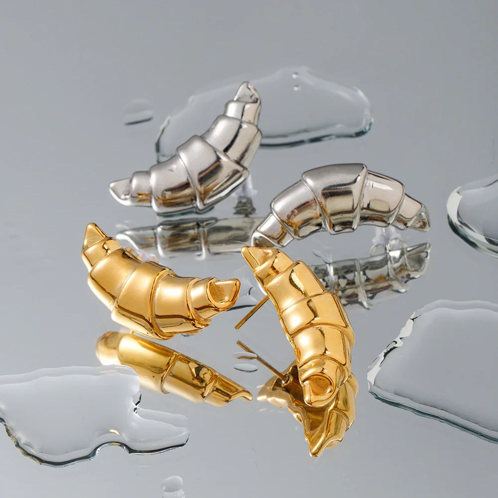 [ElanLuxe]Emberly Gold Earrings