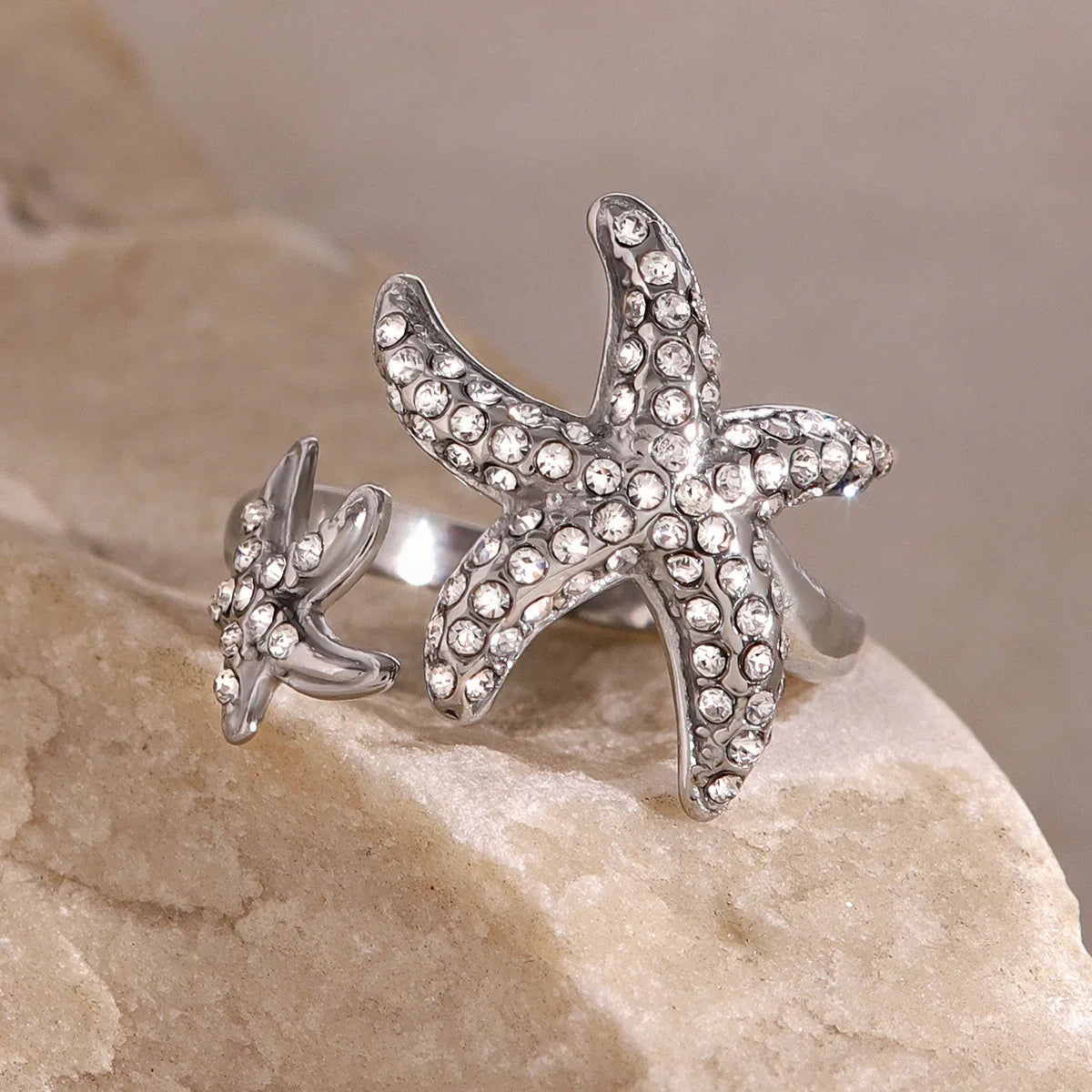 [ElanLuxe]Marina Starfish Diamond Ring