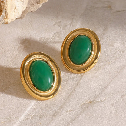 [ElanLuxe]Fresca Gemstone Earrings