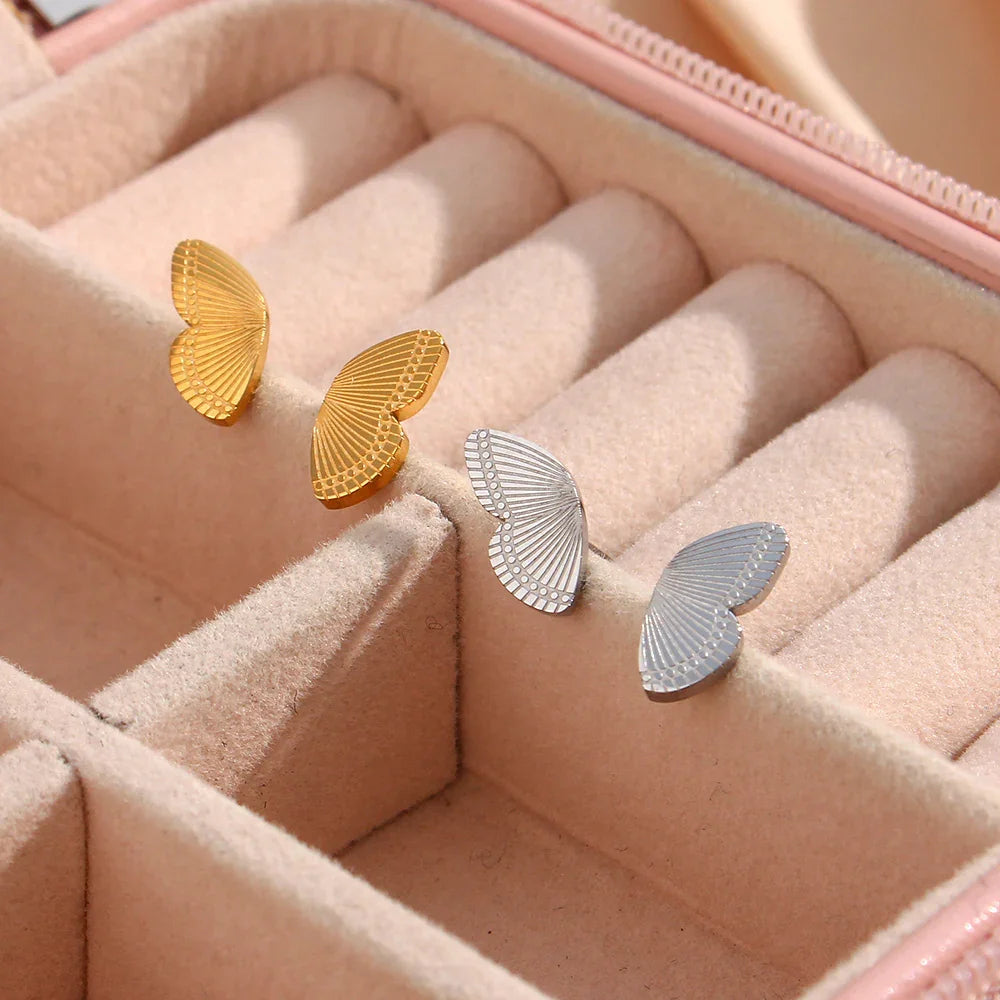 [ElanLuxe]Lilac Gold Earrings