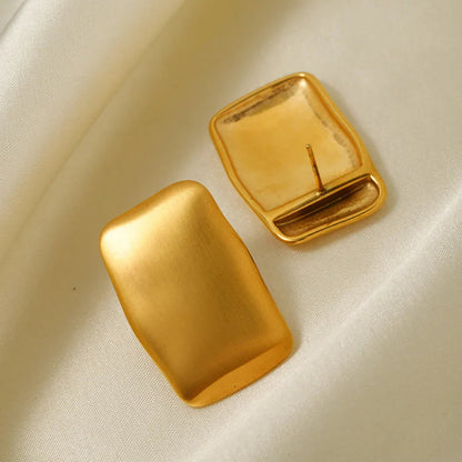 [ElanLuxe]Olive Gold Earrings
