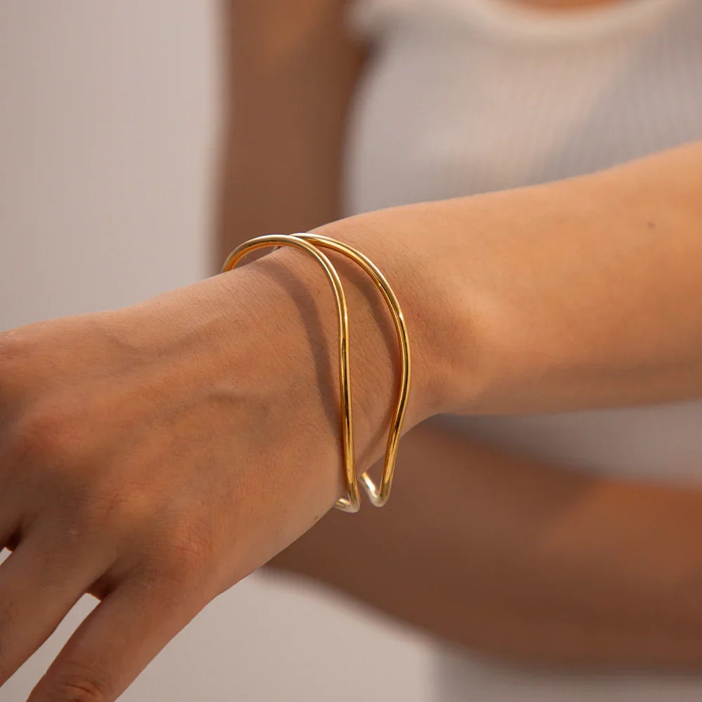 [ElanLuxe]Dakota Gold Bracelet