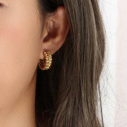 [ElanLuxe]Arabella Braid Earrings