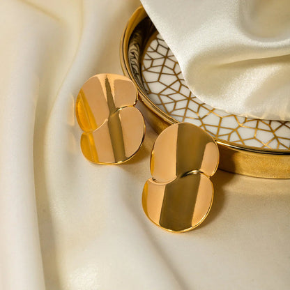 [ElanLuxe]Mireille Gold Earrings