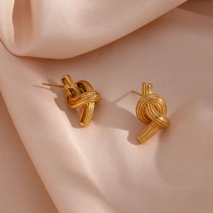 [ElanLuxe]Briony Gold Earrings