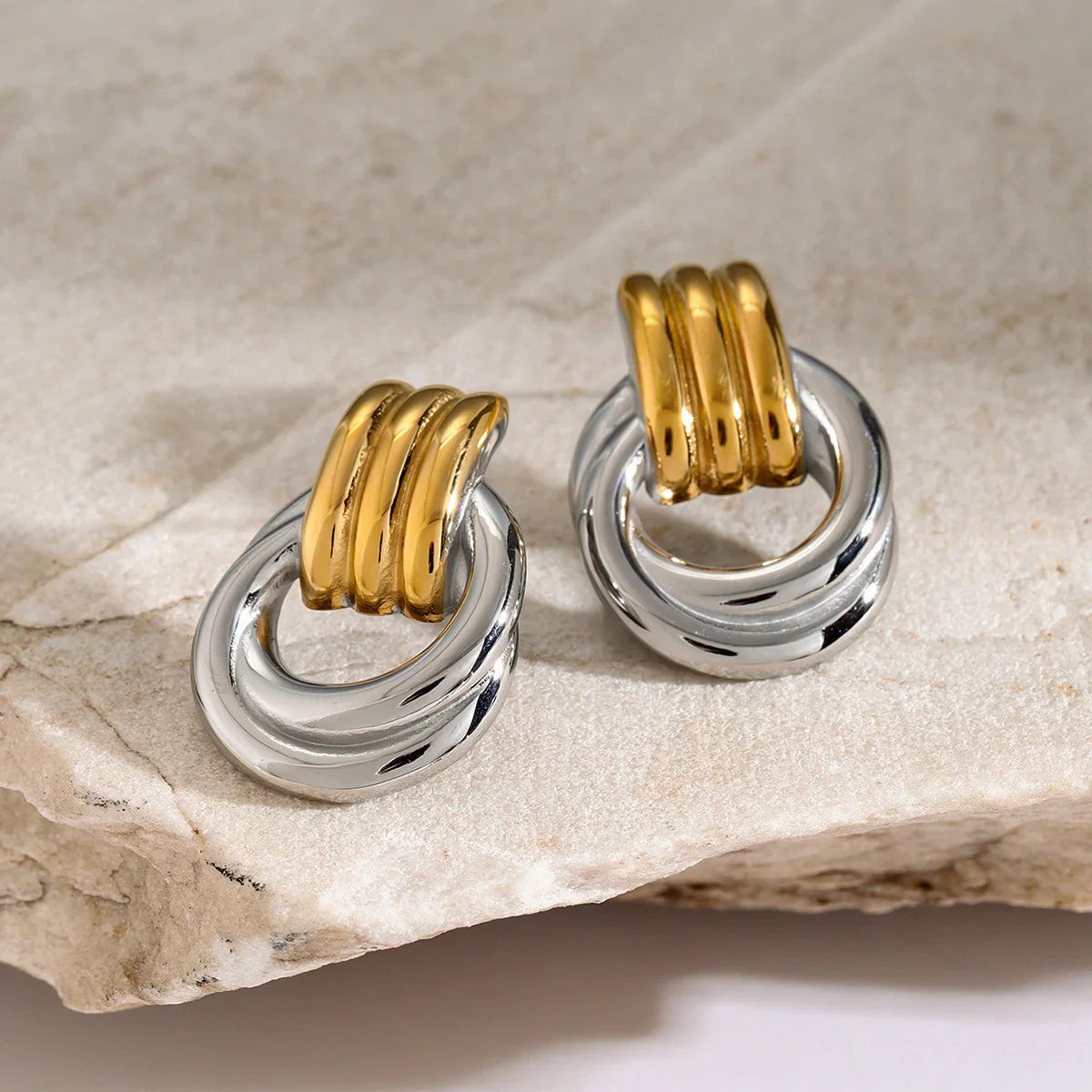[ElanLuxe]Luna Layered Hoop Earrings