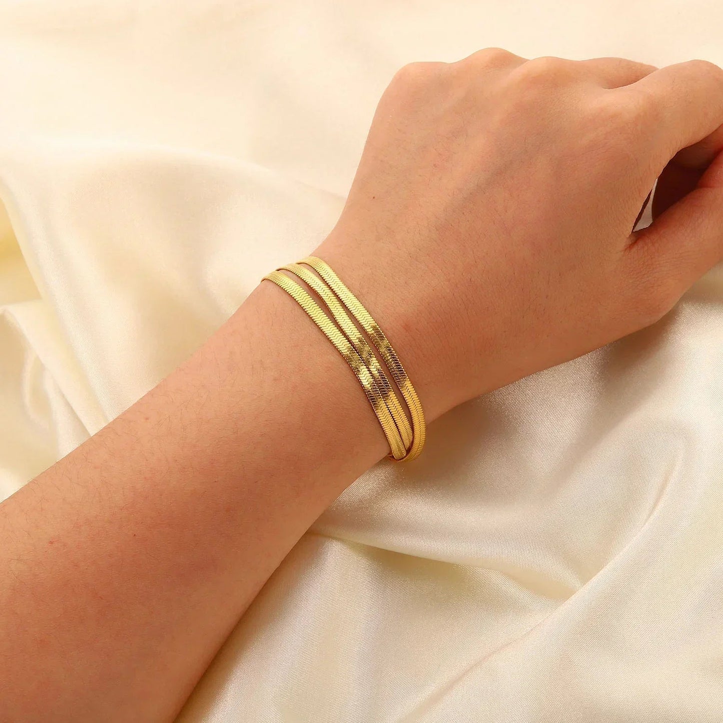 [ElanLuxe]Abella Gold Bracelet
