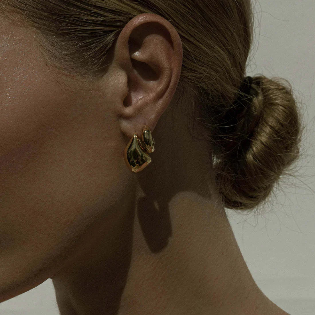 [ElanLuxe]Selena Gold Earrings