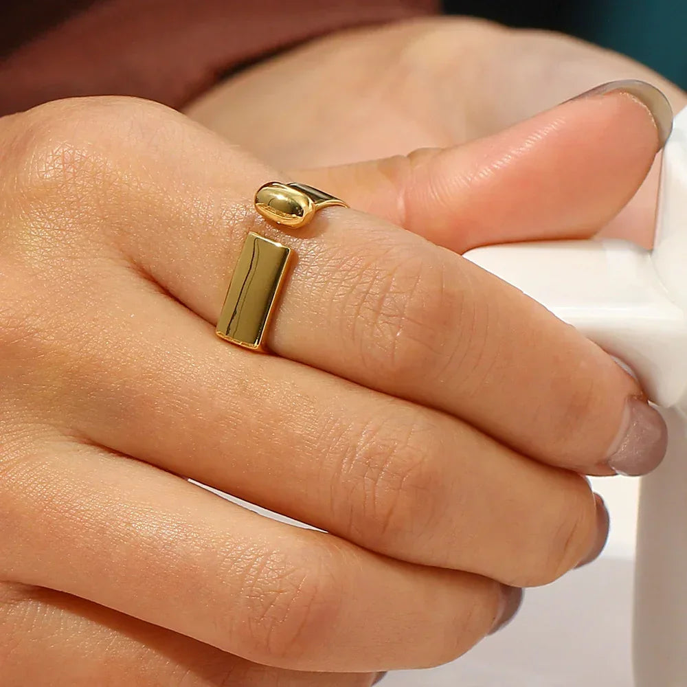 [ElanLuxe]Cadenza Gold Ring