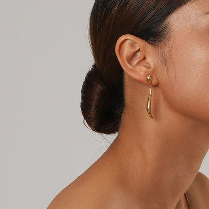 [ElanLuxe]Aspen Gold Earrings