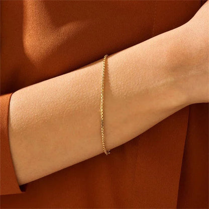 [ElanLuxe]Victoria Gold Chain Bracelet