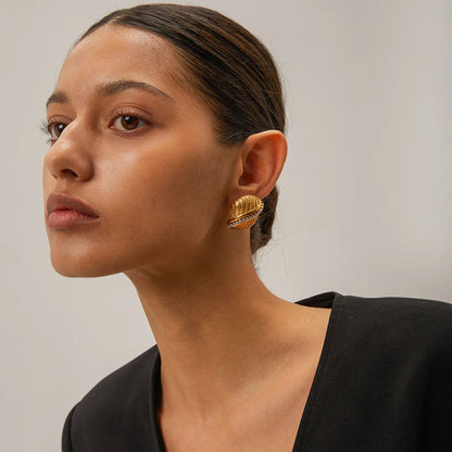 [ElanLuxe]Odine Gold Earrings