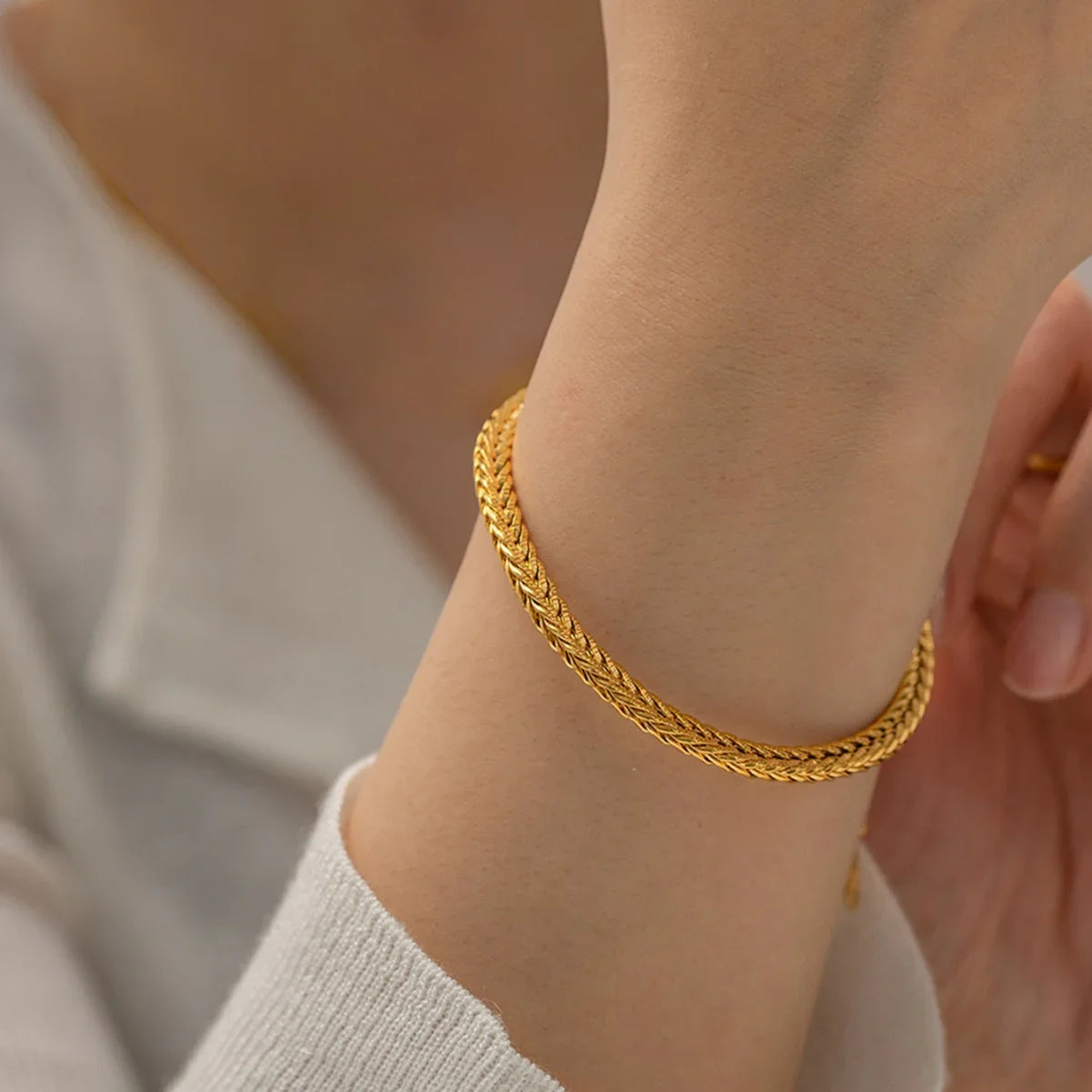 [ElanLuxe]Debra Gold Bracelet