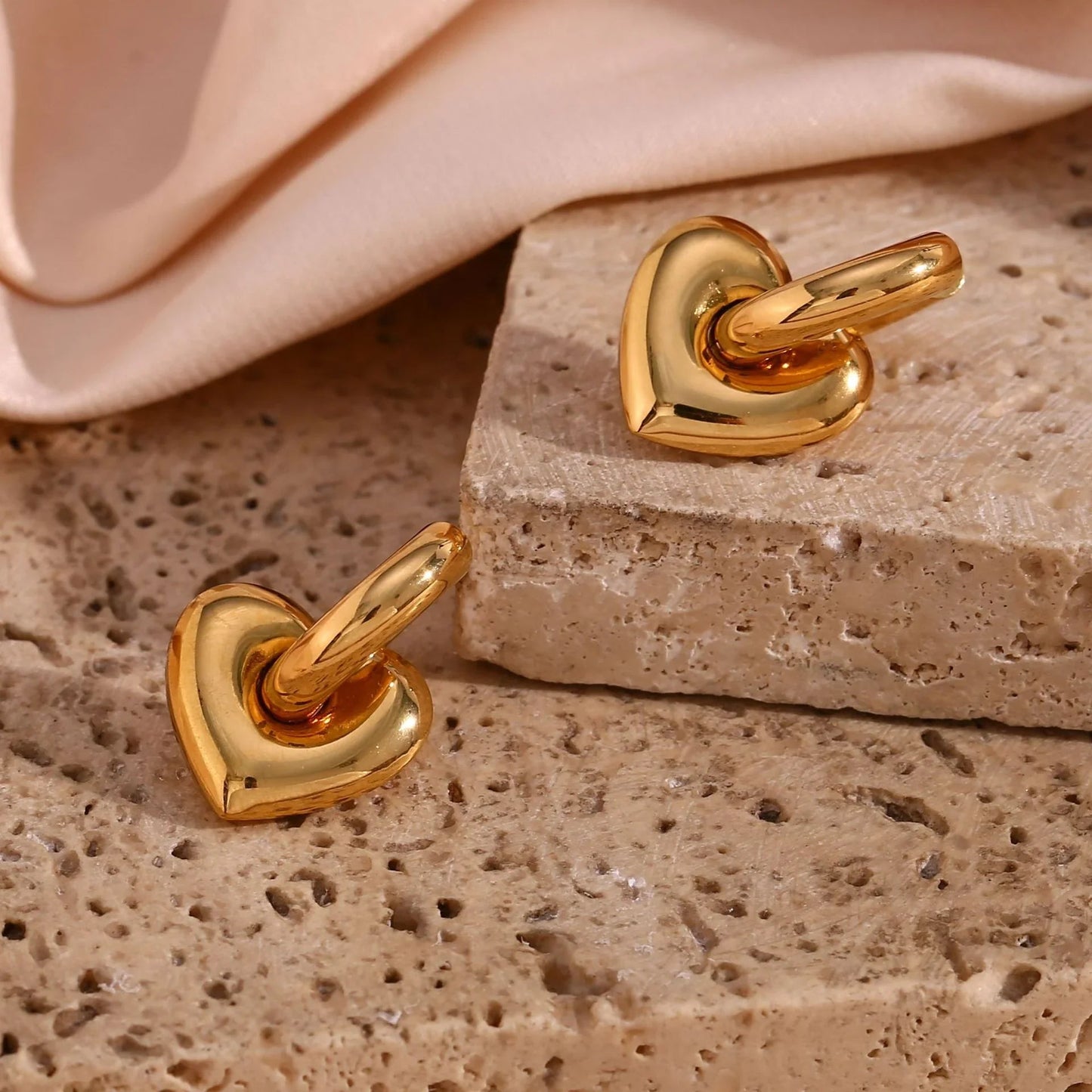 [ElanLuxe]Aria's Arrow Gold Earrings