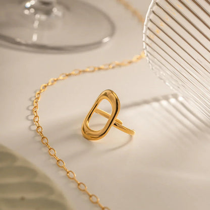 [ElanLuxe]Noelle Gold Ring