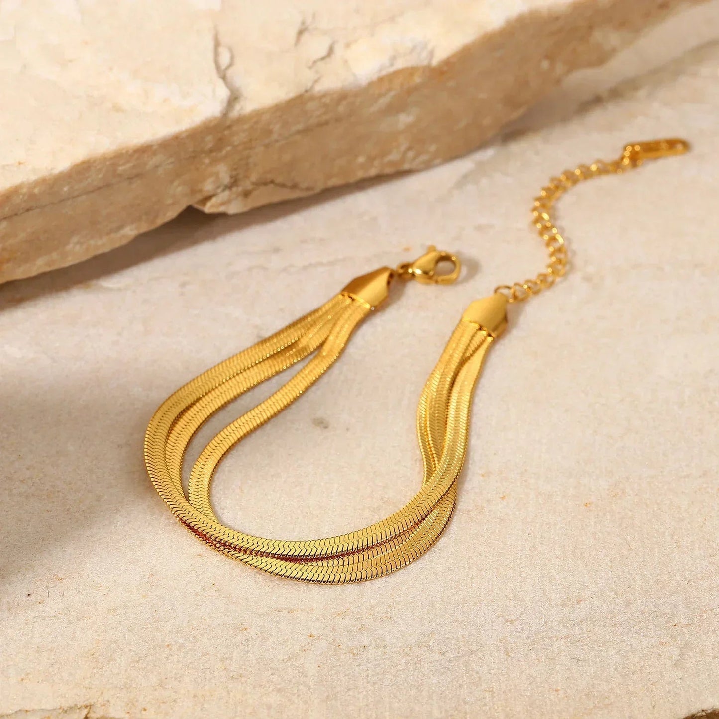 [ElanLuxe]Abella Gold Bracelet
