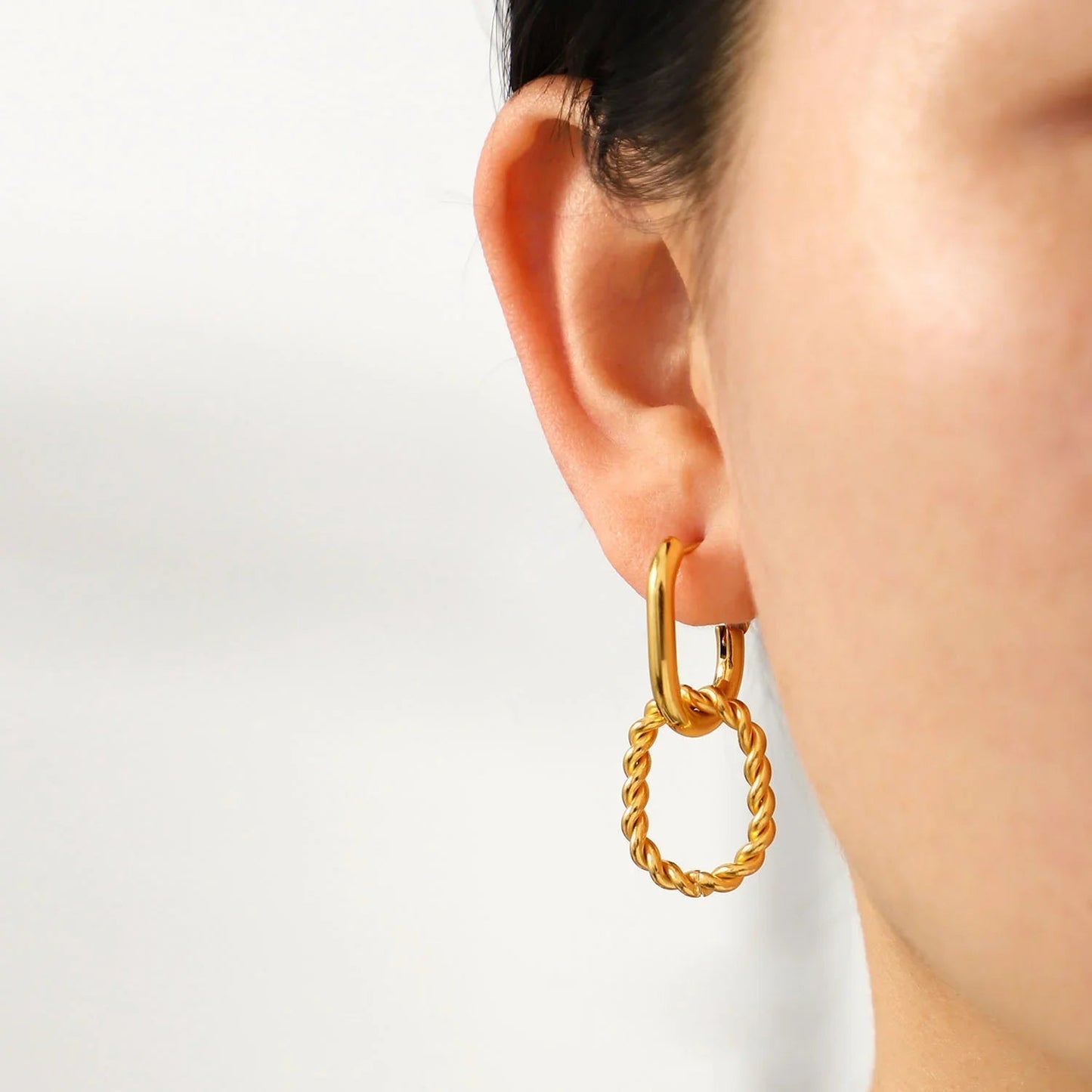 [ElanLuxe]Skadi Gold Earrings