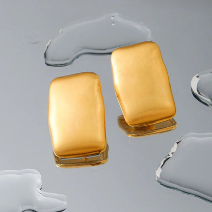 [ElanLuxe]Olive Gold Earrings