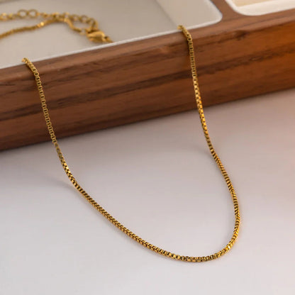 [ElanLuxe]Geordyn Gold Chain Necklace