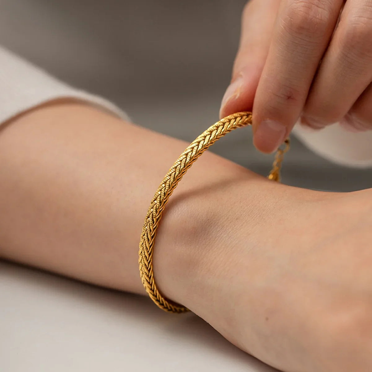 [ElanLuxe]Debra Gold Bracelet