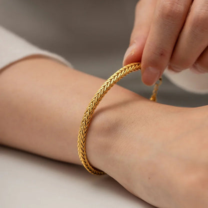 [ElanLuxe]Debra Gold Bracelet