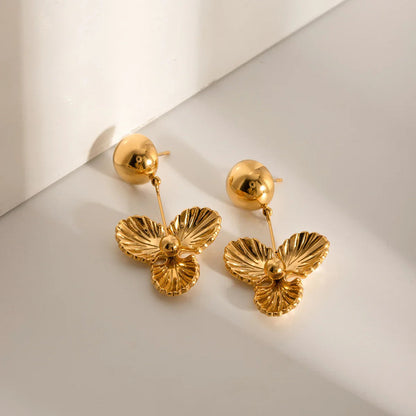 [ElanLuxe]Andrea Gold Earrings