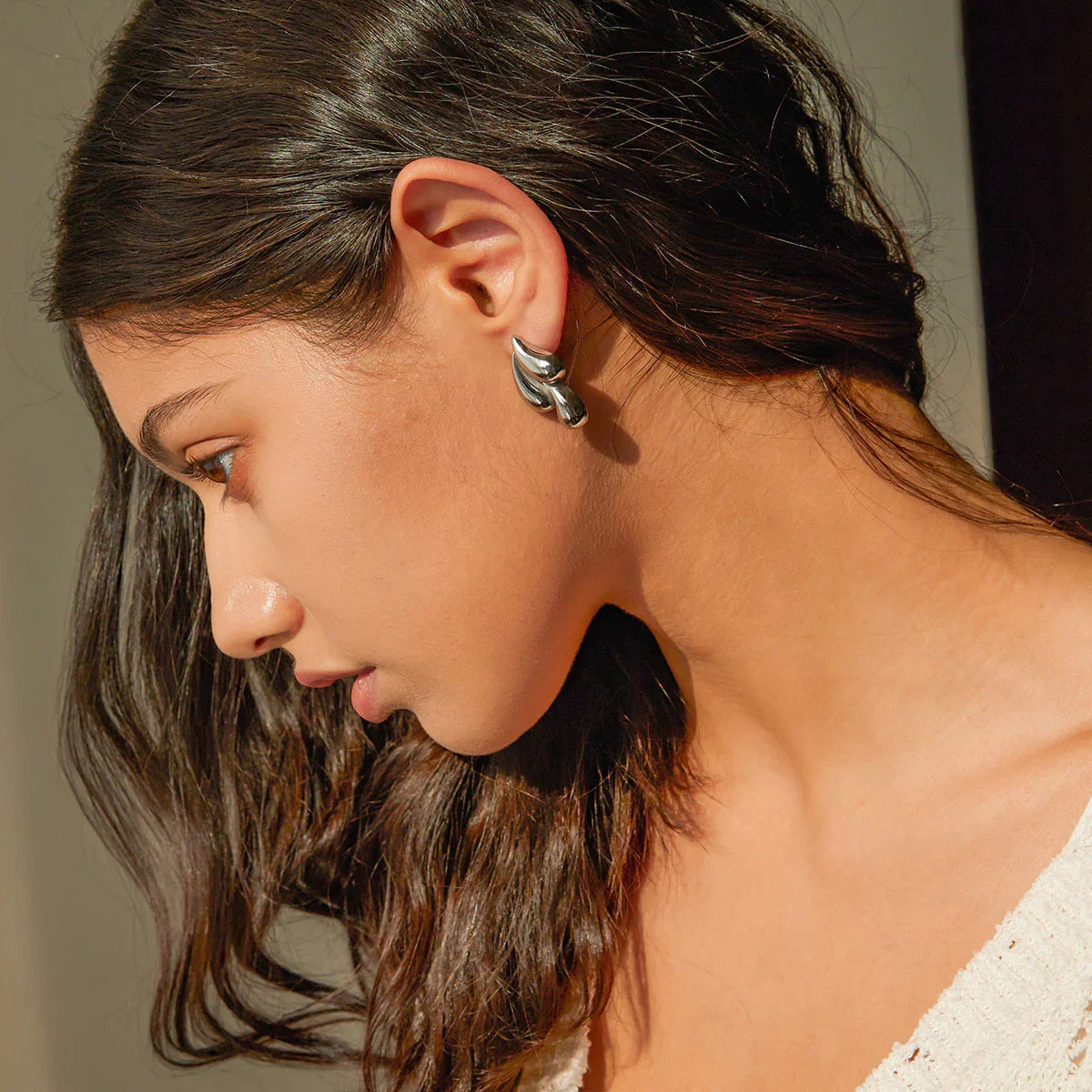 [ElanLuxe]Lulu Gold Earrings