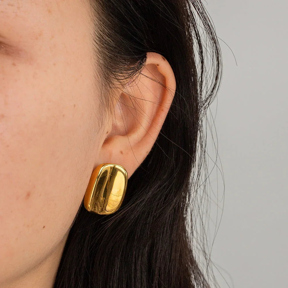 [ElanLuxe]Suzy Gold Earrings