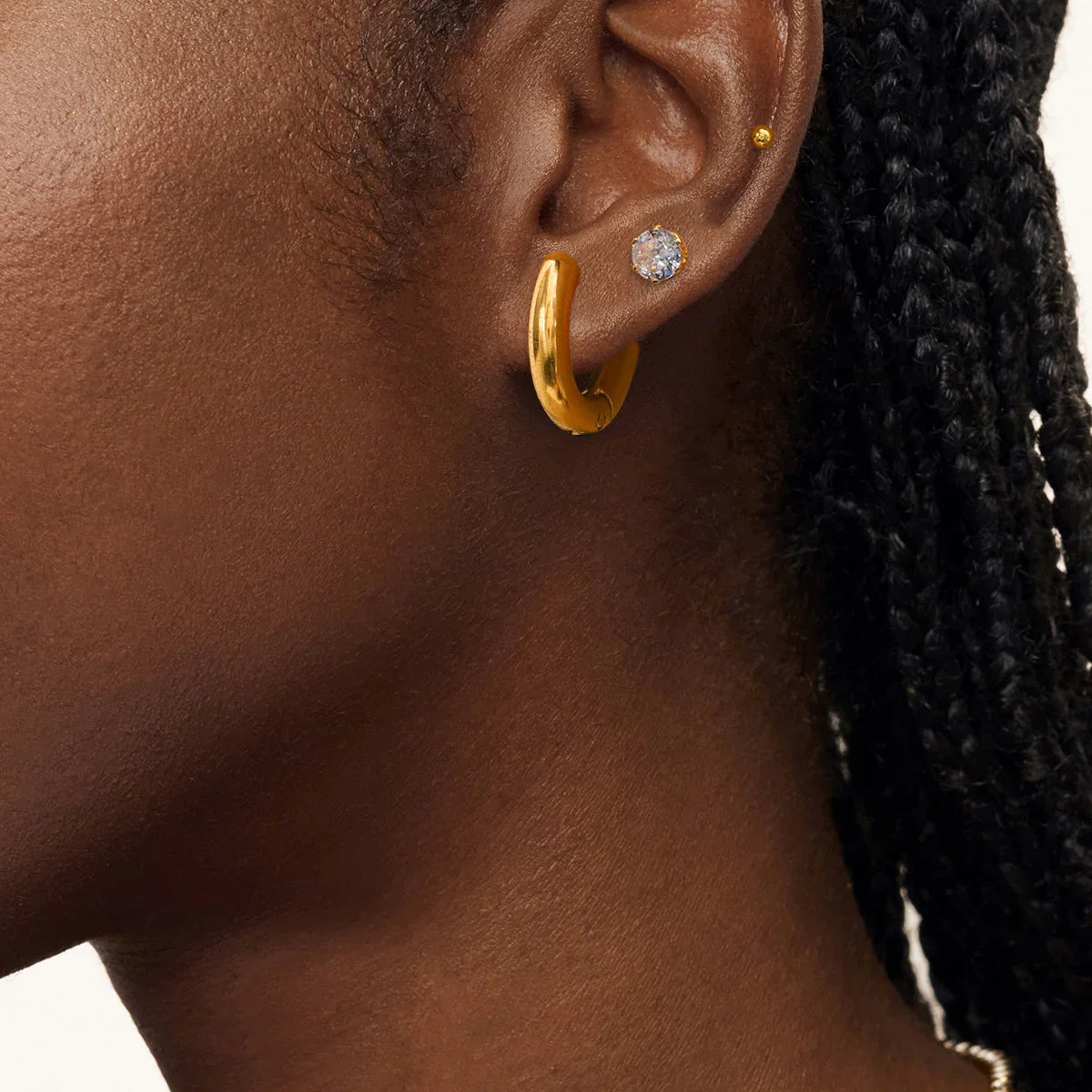 [ElanLuxe]Megan Diamond Earring Bundle