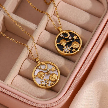 [ElanLuxe]Constance Gold Necklace
