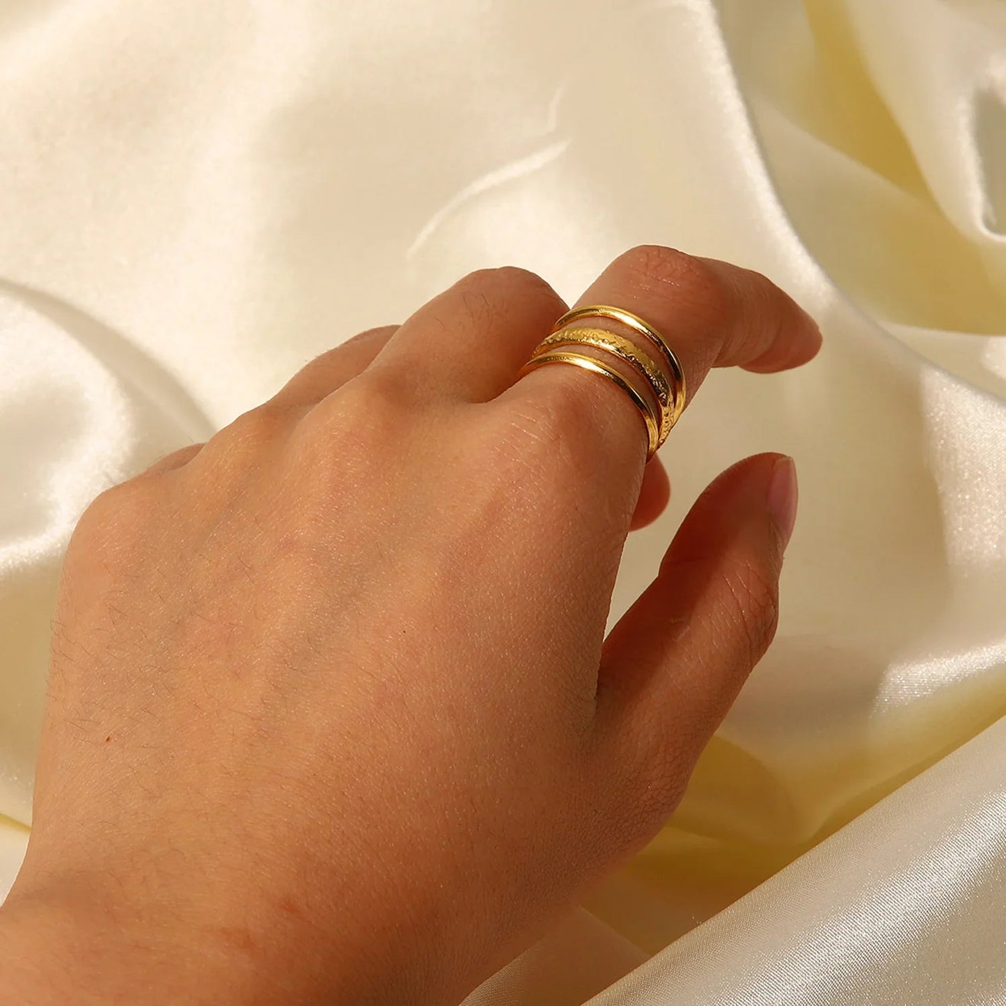 [ElanLuxe]Shirley Gold Ring