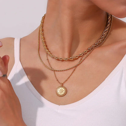 [ElanLuxe]Starlight Gold Pendant