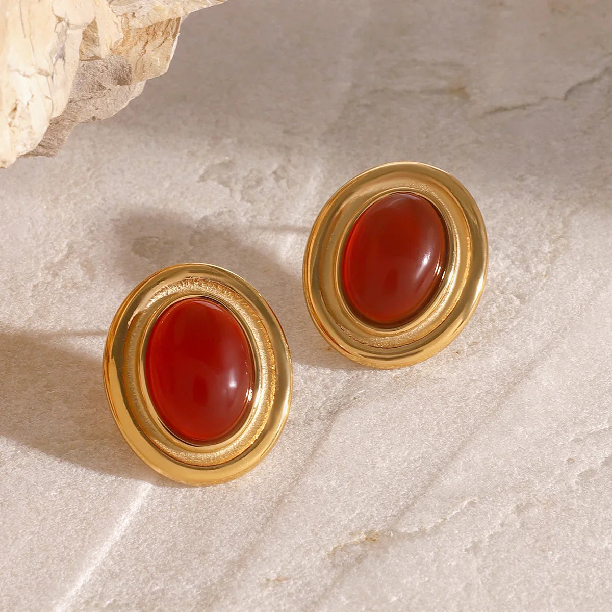 [ElanLuxe]Fresca Gemstone Earrings