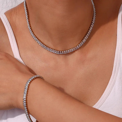 [ElanLuxe]Zora Diamond Necklace